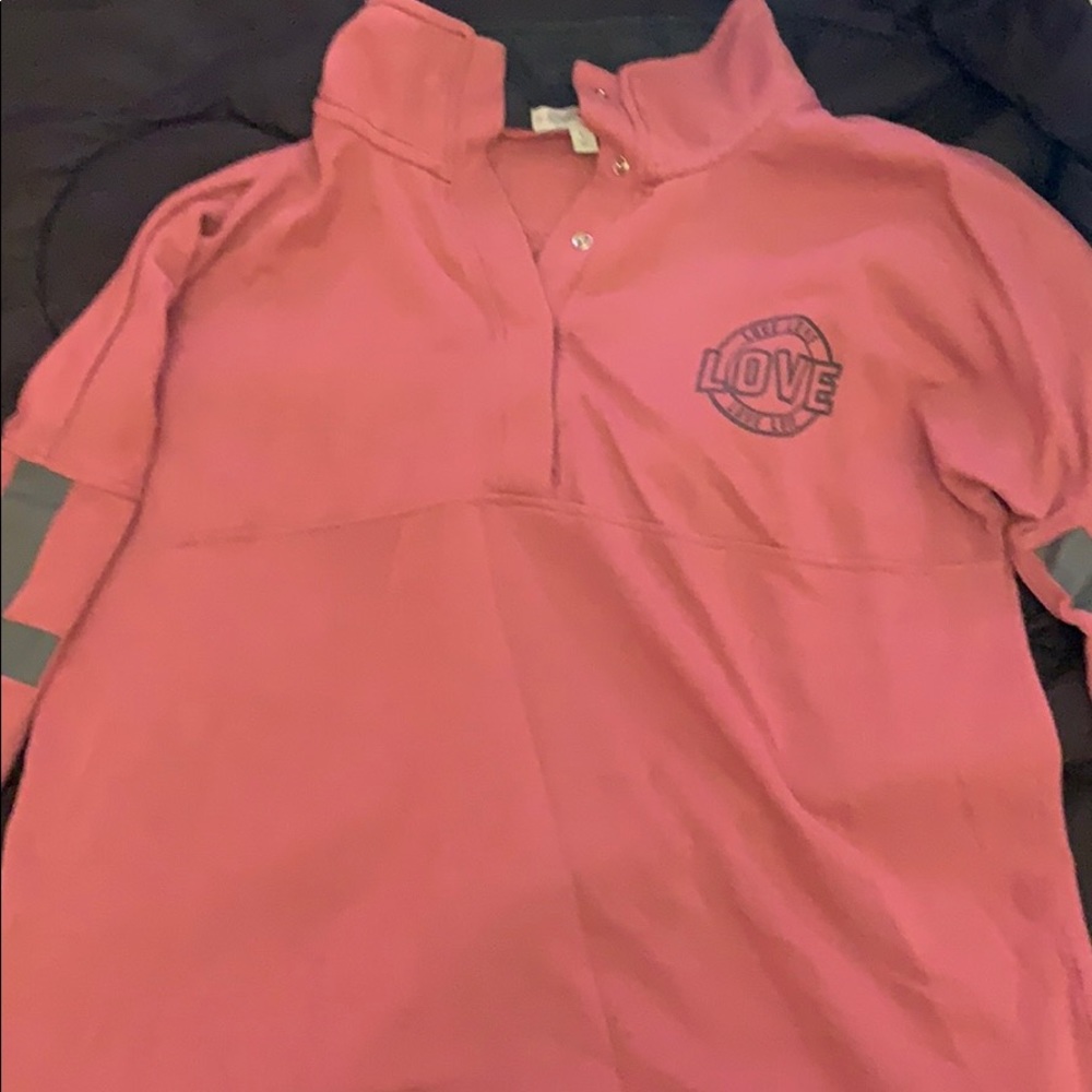A pink Sweatshirt